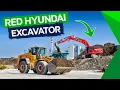 Red Hyundai excavators added to CW Russell s fleet of construction machinery