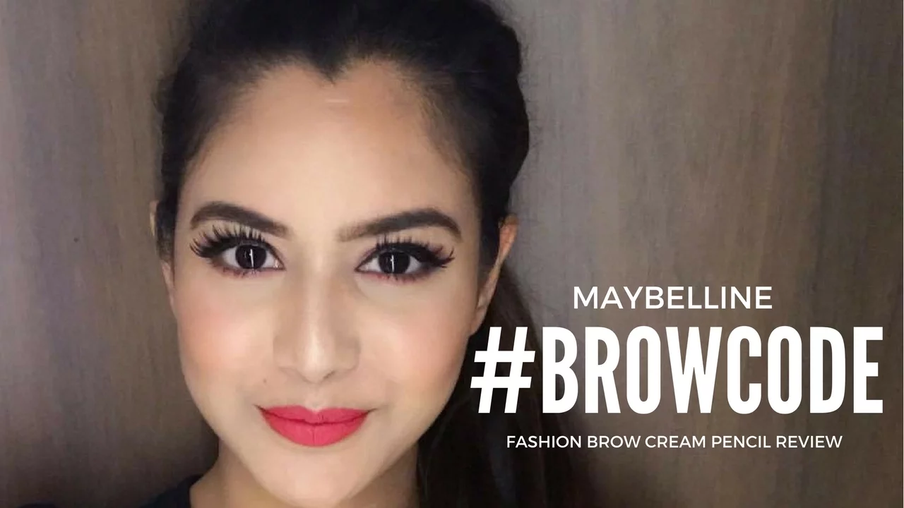 Maybelline Fashion Brow Cream Pencil | Review & Demo. 