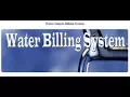Water Supply Billing System In php MYSQL