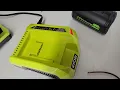 RYOBI 40V BATTERY DEFECTIVE INDICATOR ON CHARGER FIX