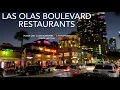 Las Olas Boulevard Restaurants VarietyDining CuisineOptions LasOlasFortLauderdaleFLTOURS-HotelsINFO