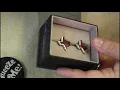 Goodwill Box of Men's Jewelry & Accessories Cufflinks  Unboxing Unjarring Gemstones Silver? Gold?