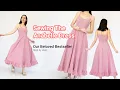 How to sew an easy summer dress Adding lining in the Anabelle dress pattern Full Sew - Along