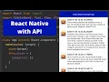 React Native Simple Mobile App to Load Data from API