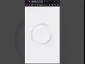Neumorphism Circle ring effect