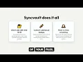 Syncvault Encrypted backups to storage you already own no Backblaze subscription on top