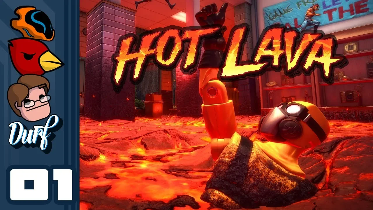 Let's Play Hot Lava - PC Gameplay Part 1 - ABC's And 123's