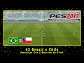 PES 2013 (PC) American Cup #2 Brasil x Chile | Quartas de Final