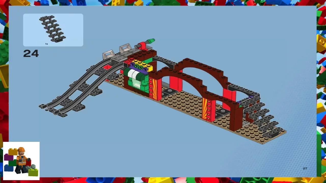Lego batman stop motion-Dynamic duo funhouse battle