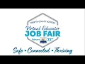 FCS Virtual Job Fair Welcome Board of Education