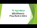 Download Lagu Te Agradeço - Eliã Oliveira - play-back e letra