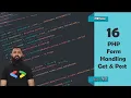 16 PHP Form Handling Get Post Tutorial in PHPDocs PHP Tutorial