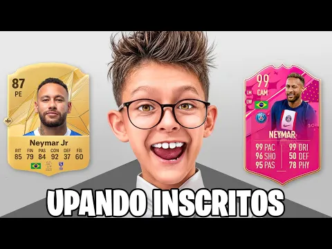 UPAMOS A CONTA DESSE INSCRITO PRA 110 DE GER NO FC 24 MOBILE