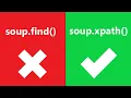 How to use xpath in Beautifulsoup Xpath with Beautifulsoup Python Web Scraping