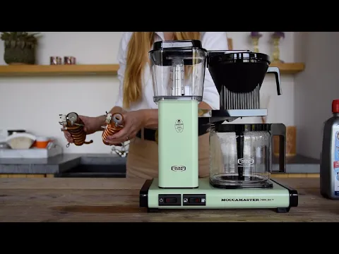 Cleaning and Descaling your brewer | MOCCAMASTER