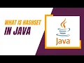 The hashset collection in java How to implement hashset class java 8 Java tutorial for beginners