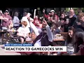 Upstate fans react to Gamecocks national championship win