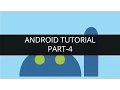 Android Tutorial - Content Provider