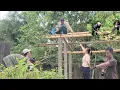 Download Lagu While Mr. Vang was away, Ms. Uyen and Ms. Dam came to help his mother roof the house.