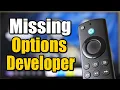 How to Find Missing Developer Options on Fire TV Stick Easy Tutorial