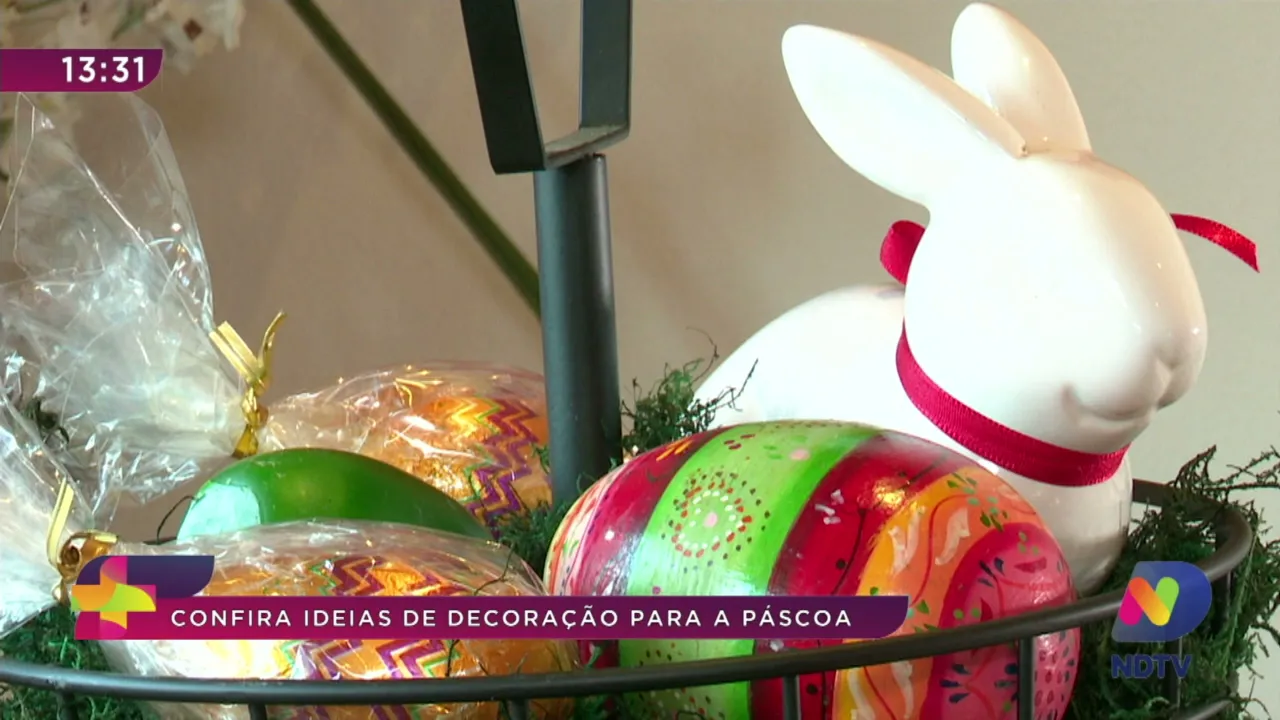Páscoa: confira ideias para decorar a casa