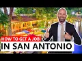 How to Get a Job in San Antonio