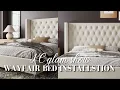 Wayfair queen size tufted bed bed installation
