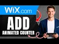 How to Add an Animated Number Counter to a Wix Website Eye-Catching Stats Easily 2026