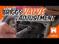 Do this once a season Briggs and Stratton Valve Adjustment Made Easy