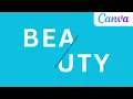 How to Split text in Canva Canva Tutorial
