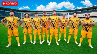 FUTEBOL COM OS HUNTERS AO VIVO PRA AMASSAR O JUNINHO MANELLA!!