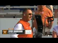 Steve Sarkisian with a special shout out to the College GameDay crew