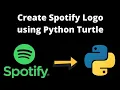 Draw Spotify Logo using Python Turtle By CodeWithAakarsh
