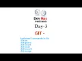 Day 3 DEVOPS TRAINING MAY BATCH 2024 - GIT