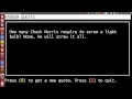 urwid and python - a quick demo