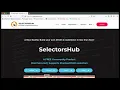 Installing SelectorsHub on All Browser by Sanjay Kumar