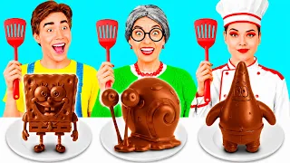 Reto De Cocina Yo vs Abuela | Ideas Increíbles Para Cocinar de TeenChallenge