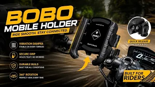 BOBO Mobile Holder Review 2026 | Vibration Damper Test 🔥 Is It Worth Buying? (Hindi)