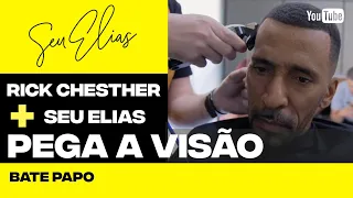 SEU ELIAS RICK CHESTHER NA BARBEARIA DO CHARLIN