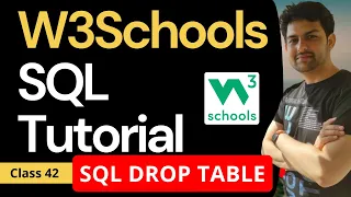 W3Schools SQL Tutorial Class 42 W3Schools SQL DROP TABLE Statement By Sandeep Dalal CSE