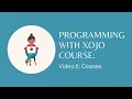 Xojo Programming Course 6 Classes