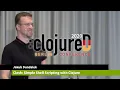 clojureD 2020 Shell Scripting Made Simple with Clojure by Jakub Dundalek