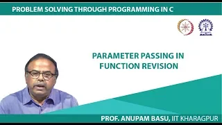 Parameter Passing in Function Revision