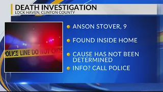 Police investigating death of 9-year-old Lock Haven boy