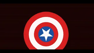 Python turtle program for Captain America s shield Made with Clipchamp