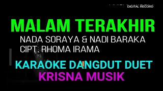Download MALAM TERAKHIR KARAOKE DANGDUT ORIGINAL HD AUDIO MP3