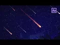 How To Create a Meteor Fly-by in After Effects with Trapcode Particular - TUTORIAL