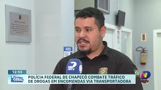 PF realiza operação em Chapecó contra envio de drogas por encomendas