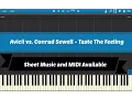 Taste The Feeling - Avicii vs. Conrad Sewell [Sheet \u0026 Midi Download]