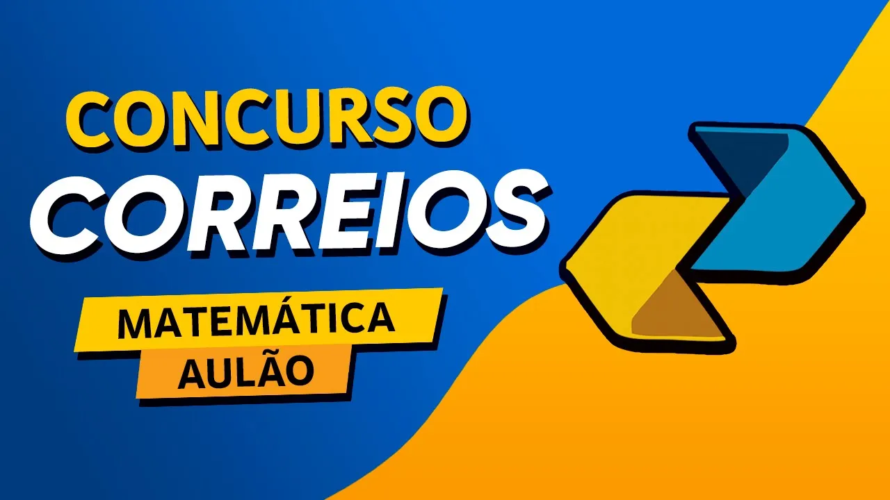 CONCURSO CORREIOS - QUESTÕES DE MATEMÁTICA - BANCA IBFC